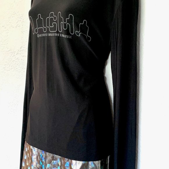 Vintage 90's Raver Shirt Magma Hottest Girl - Picture 9 of 12